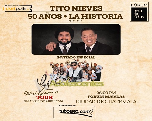 Tito Nieves 50 años La Historia Tour